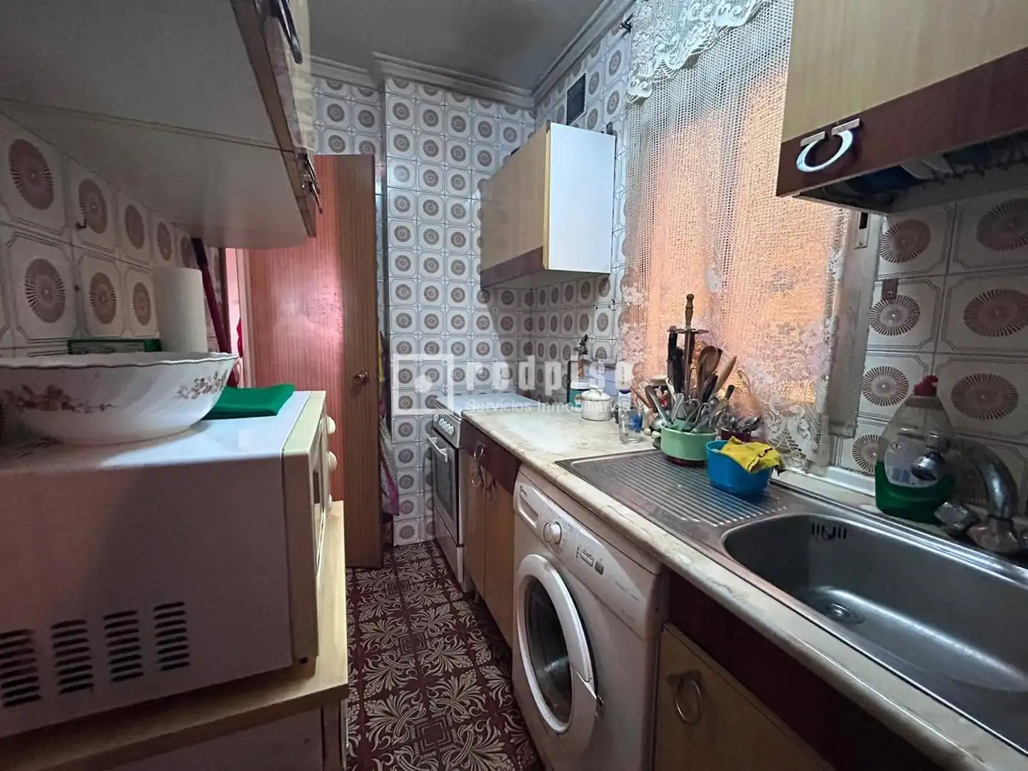 Kitchen of Flat for sale in Madrid  with Heating, Private garden and Parquet flooring