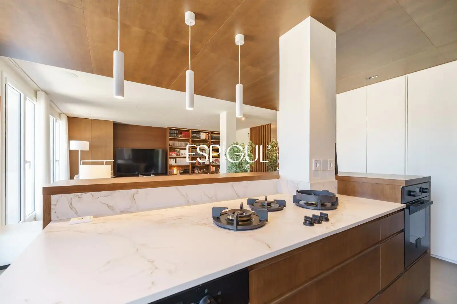 Kitchen of Attic for sale in Barcelona  with Air Conditioner, Heating and Parquet flooring