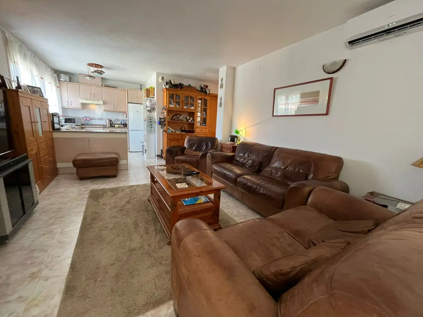 Sala de estar de Casa o chalet en venta en L'Ametlla de Mar  con Aire acondicionado, Jardín privado y Terraza