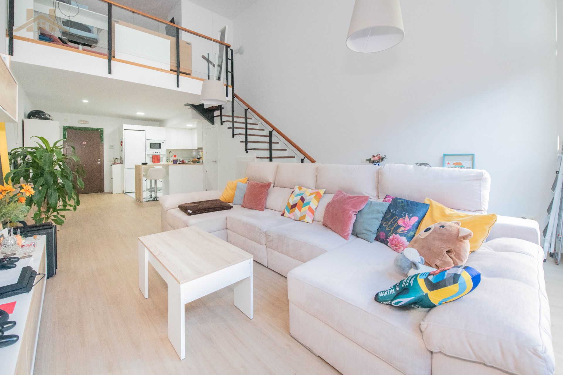 Living room of Duplex for sale in San Sebastián de los Reyes  with Air Conditioner, Heating and Terrace