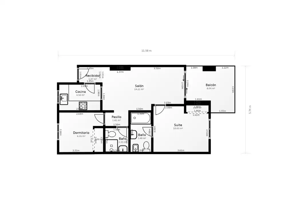 Apartament en venda a Calle Moscatell, Valparaiso