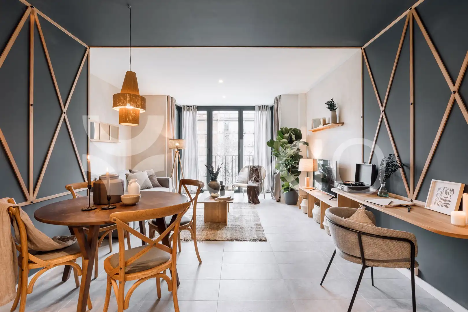 Apartamento con ascensor en alquiler en Gran Via de les Corts Catalanes