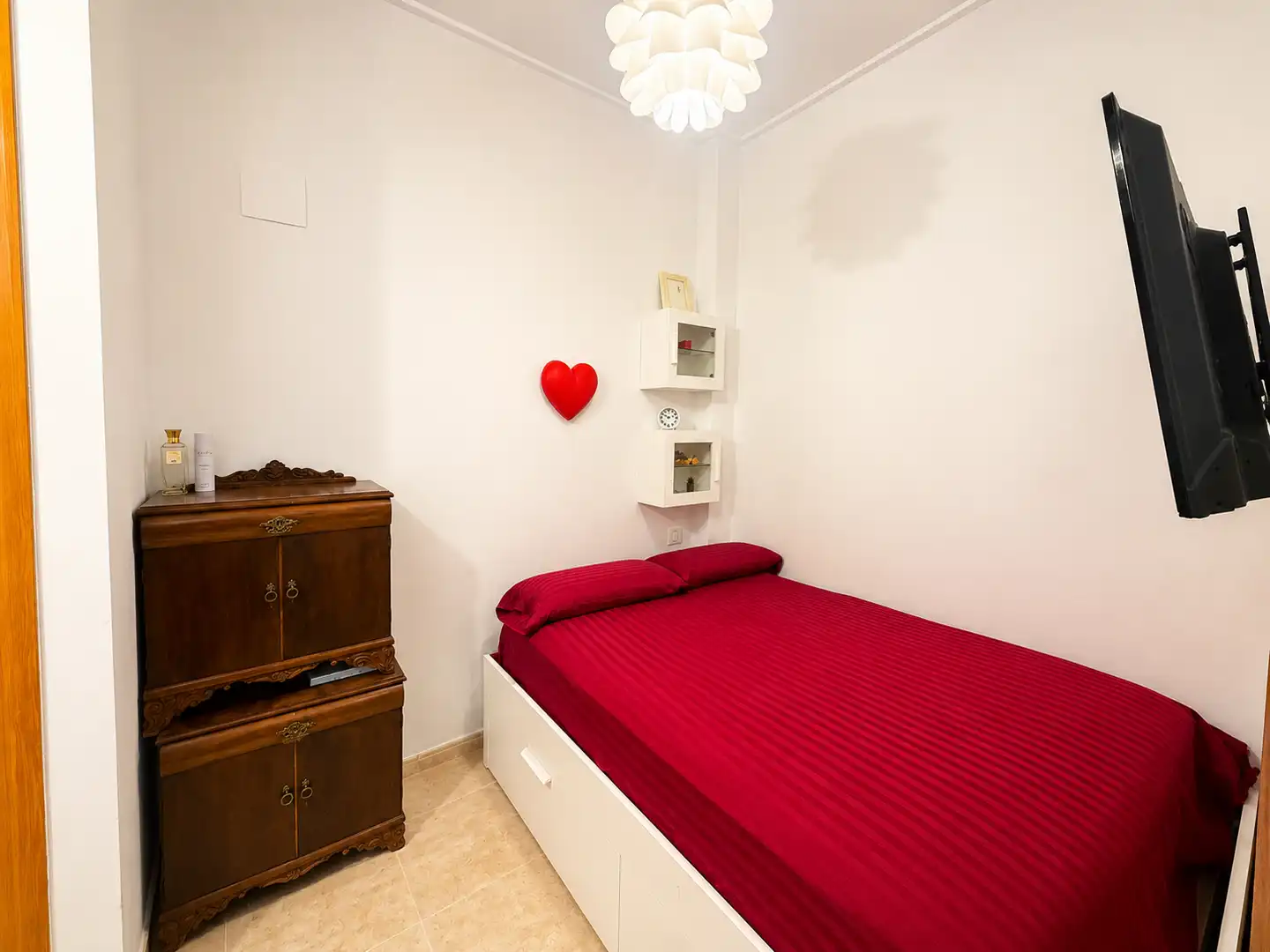 Dormitori de Apartament en venda en Alicante / Alacant amb Aire condicionat, Calefacció i Terrassa