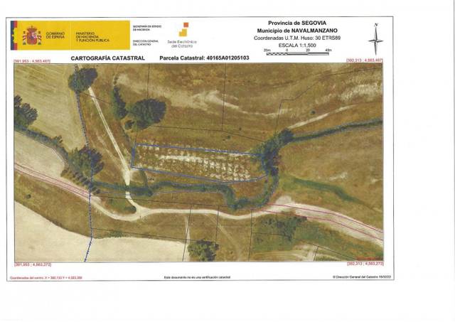 Finca rústica en Venta en Navalmanzano