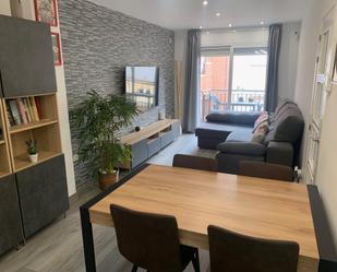 Living room of Flat for sale in Torredembarra  with Heating, Parquet flooring and Terrace