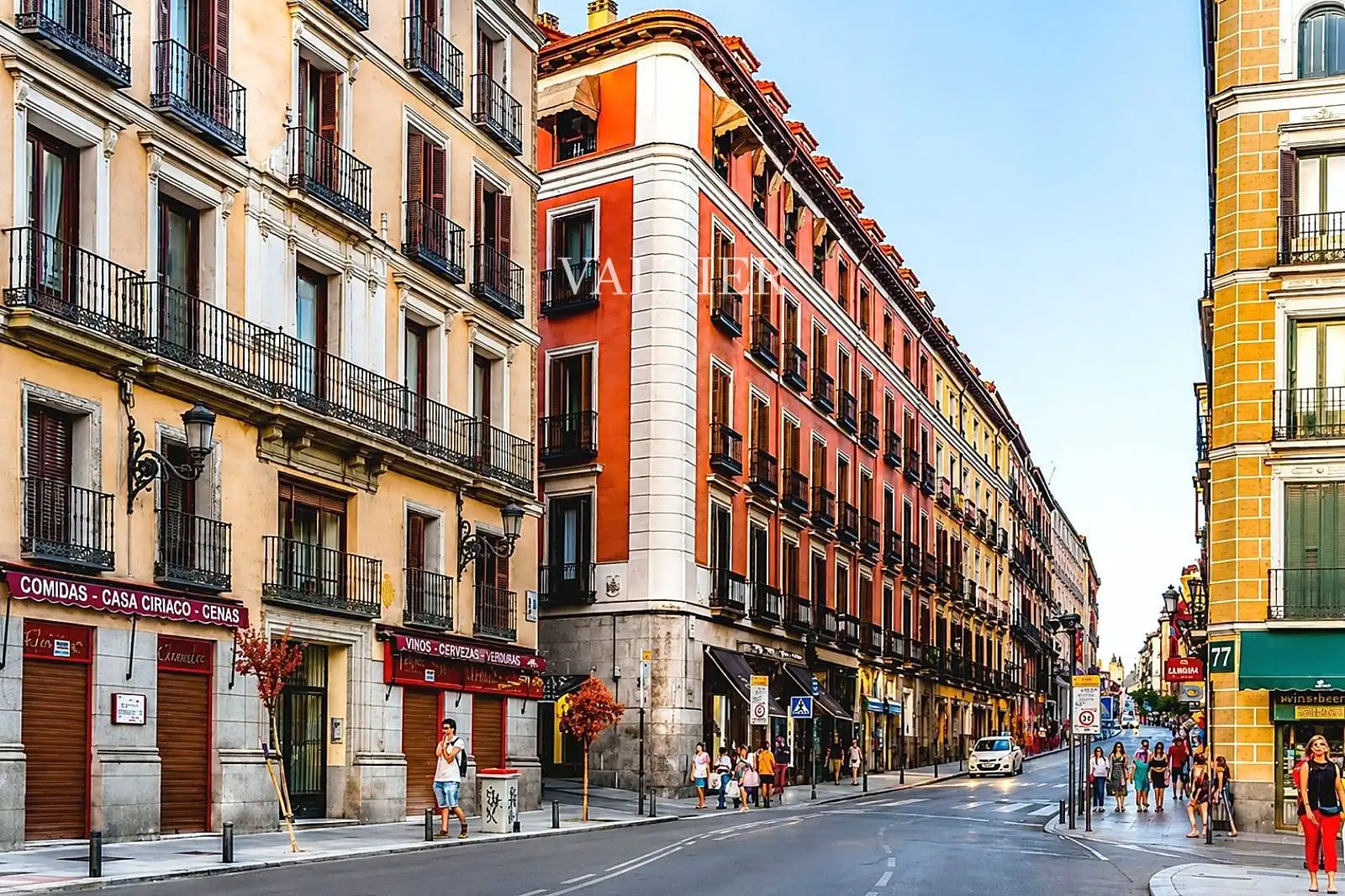 Vista exterior de Piso de alquiler en Madrid con Aire acondicionado y Amueblado