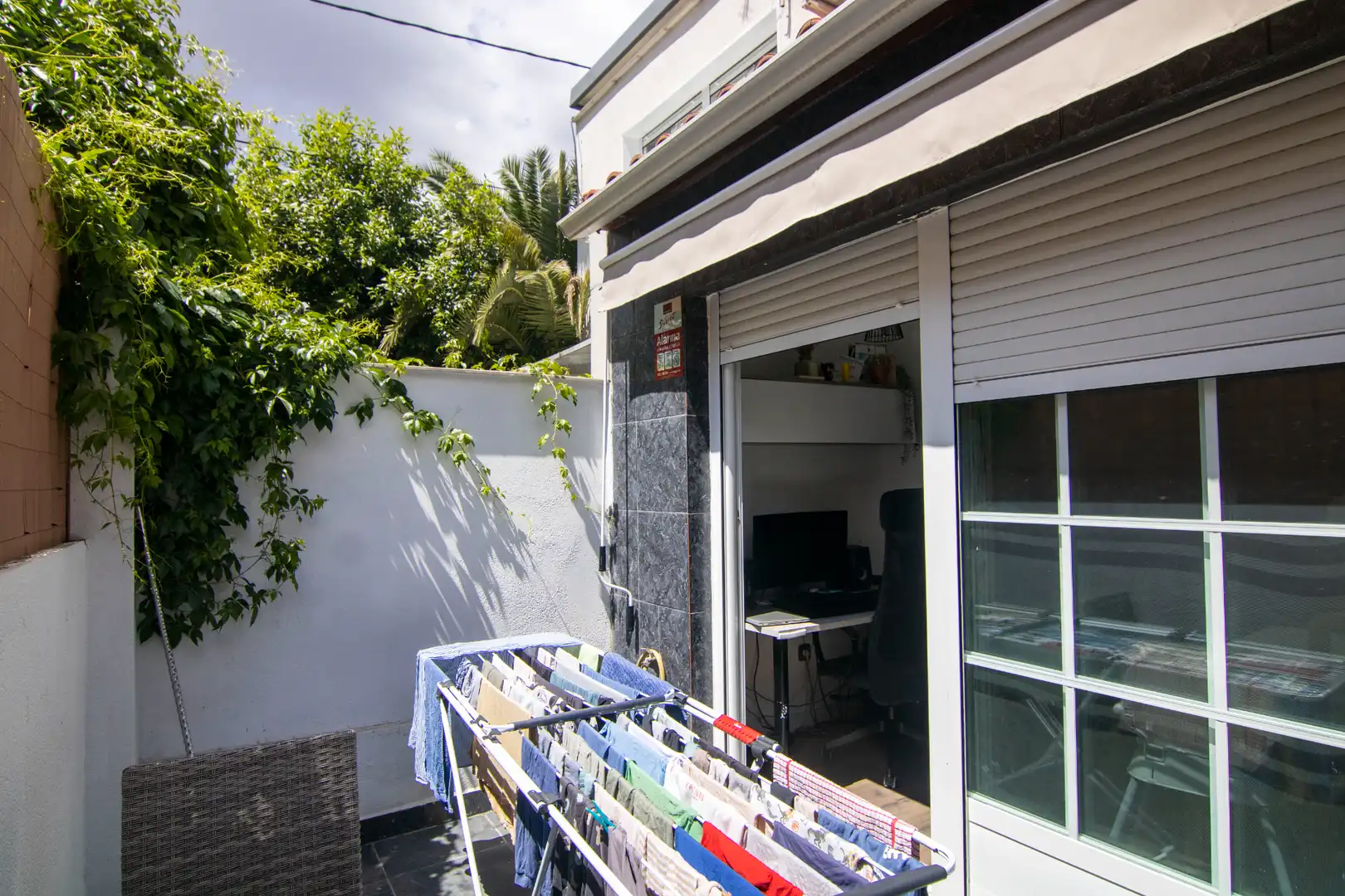 Vista exterior de Piso en venta en Madrid