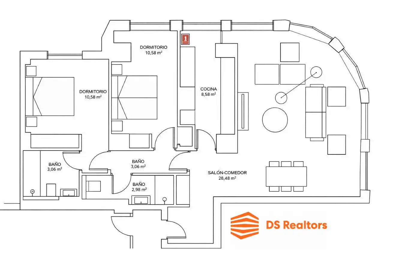 Wohnung mit Pool zum Verkauf in Calle Gran Vía, imagen 47