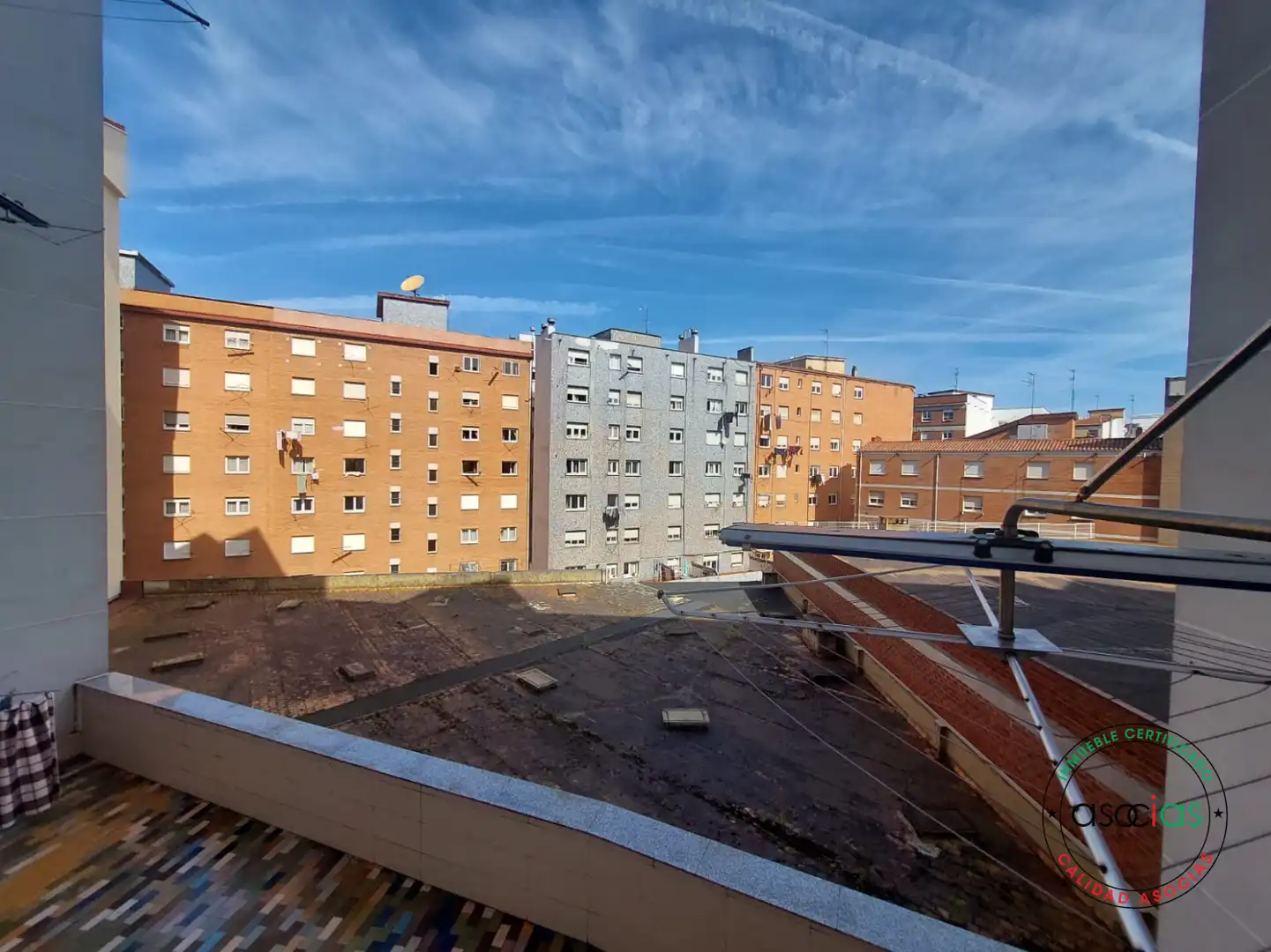Exterior view of Flat for sale in Gijón   with Heating, Private garden and Storage room