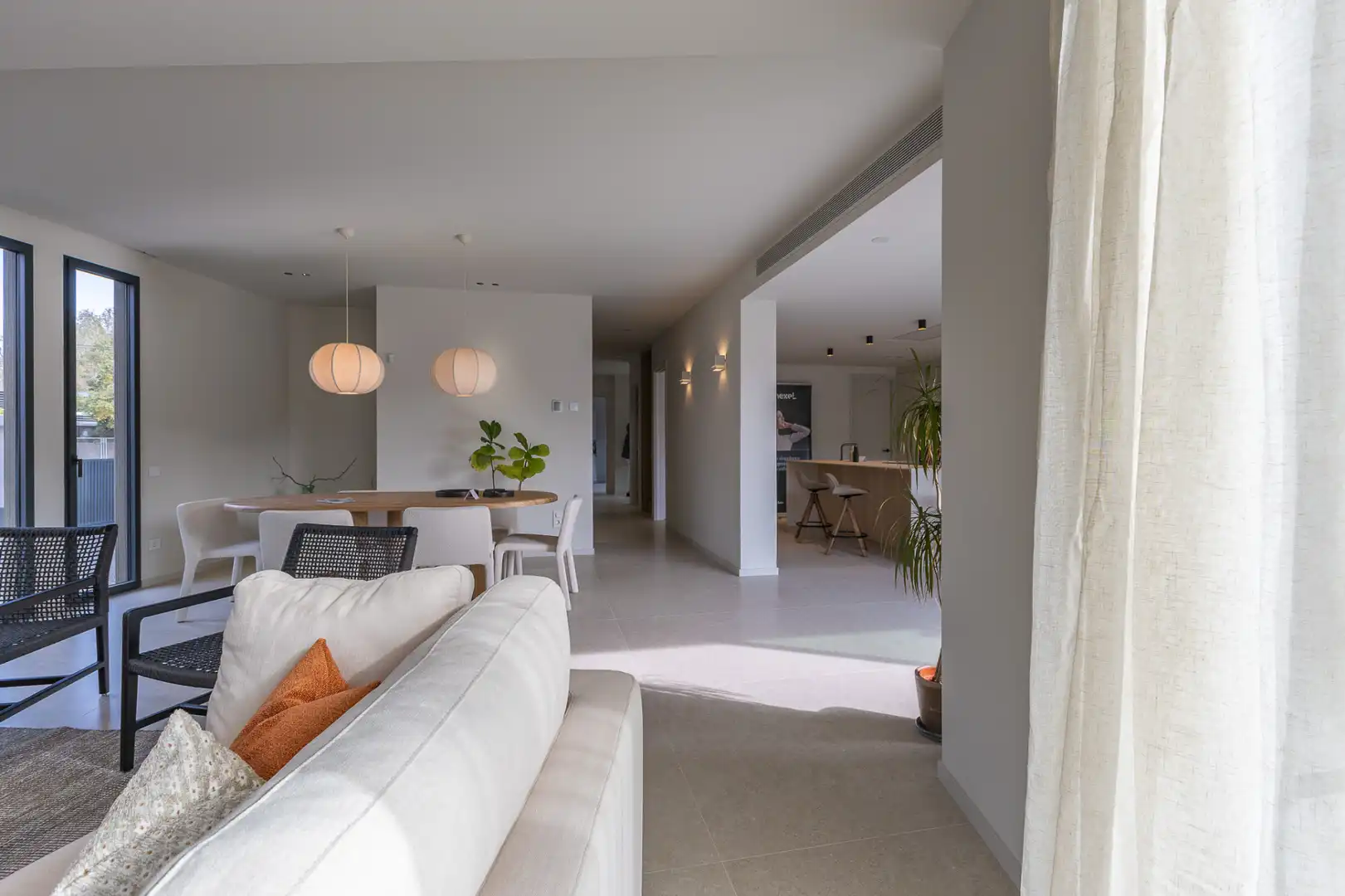 Living room of Houses for sale in Sant Cugat del Vallès  with Air Conditioner, Heating and Private garden