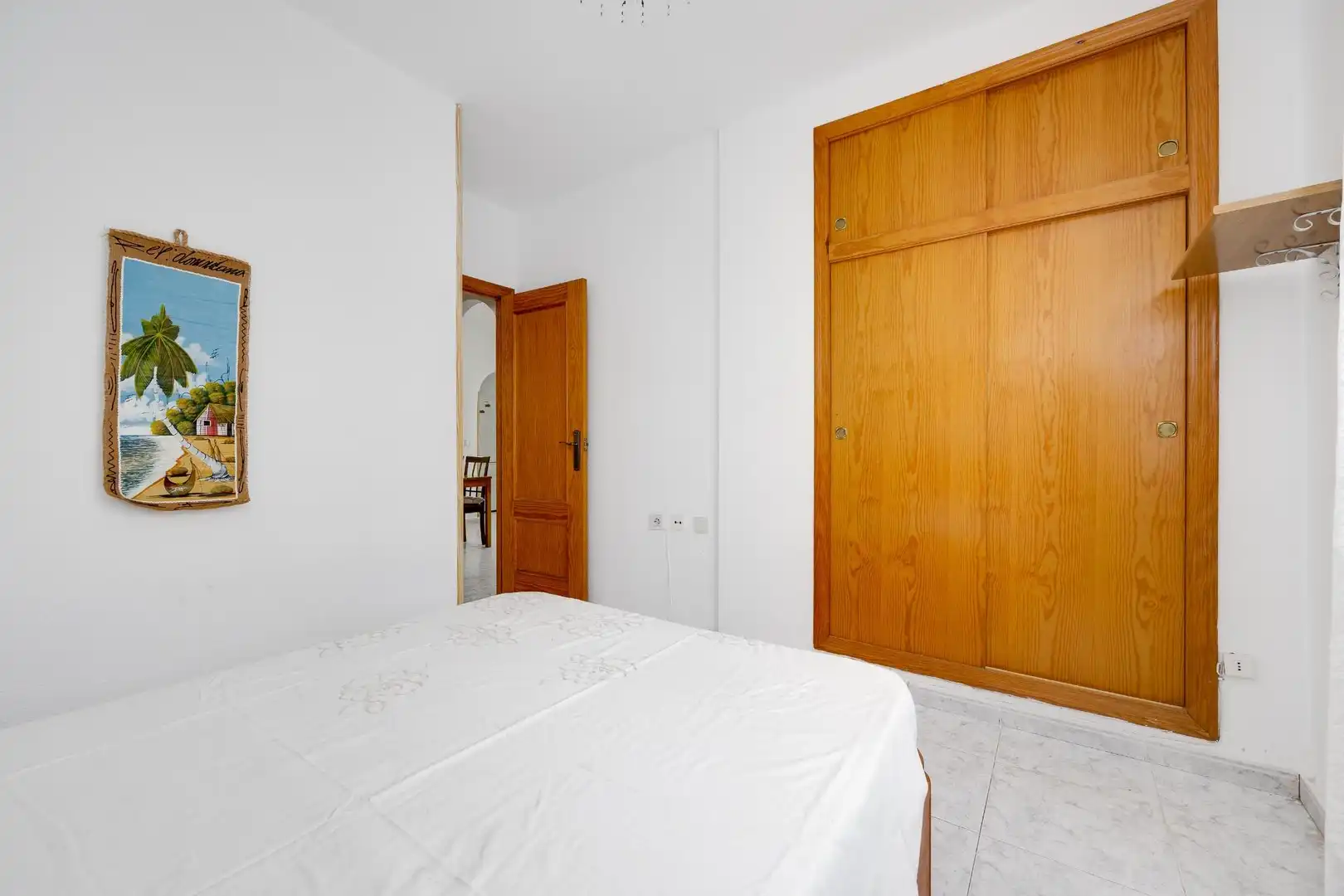 Dormitori de Apartament en venda en Torrevieja amb Aire condicionat, Jardí privat i Terrassa