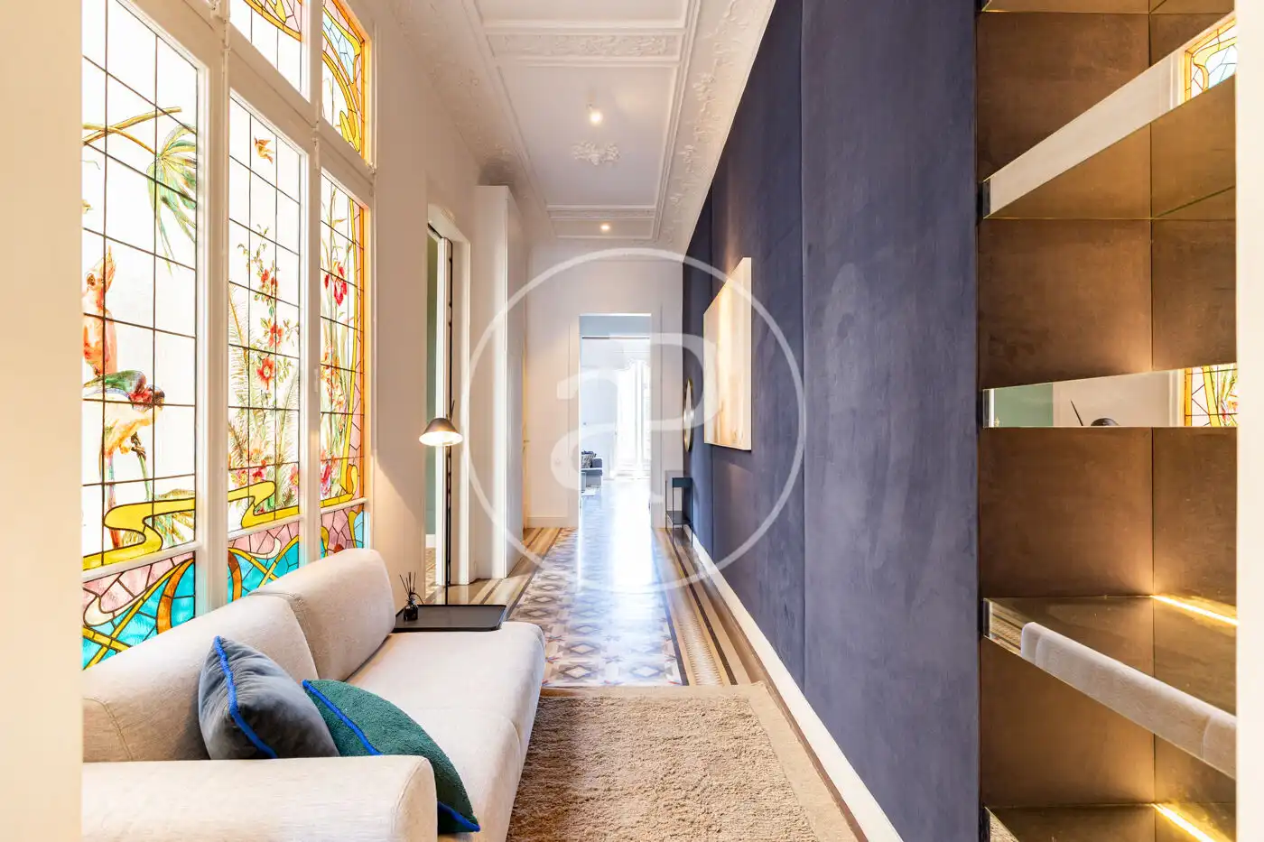 Wohnung zur Miete in Barcelona mit Klimaanlage, Heizung und Möbliert