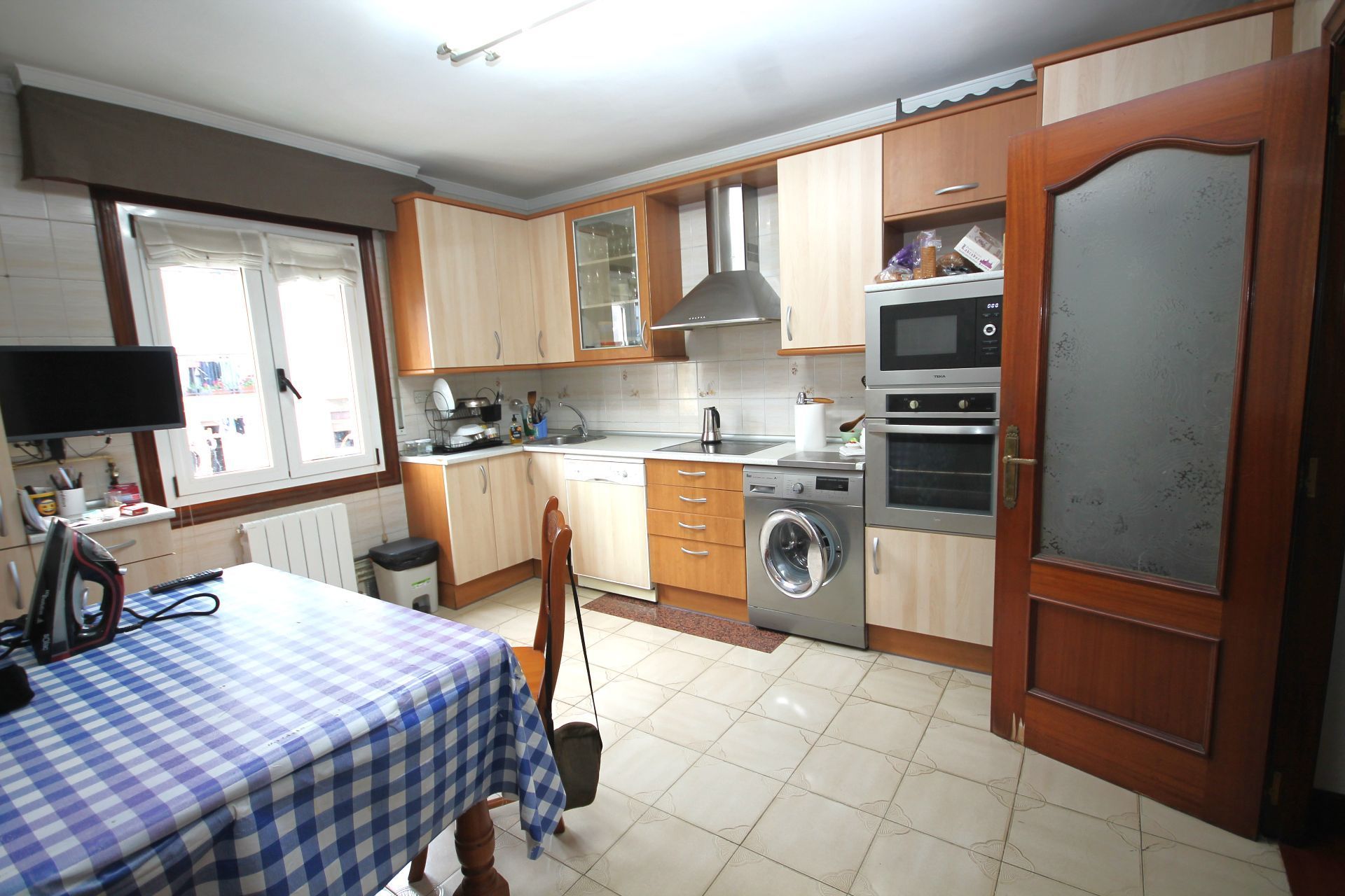 Cocina de Piso en venta en Santurtzi  con Calefacción, Terraza y Trastero