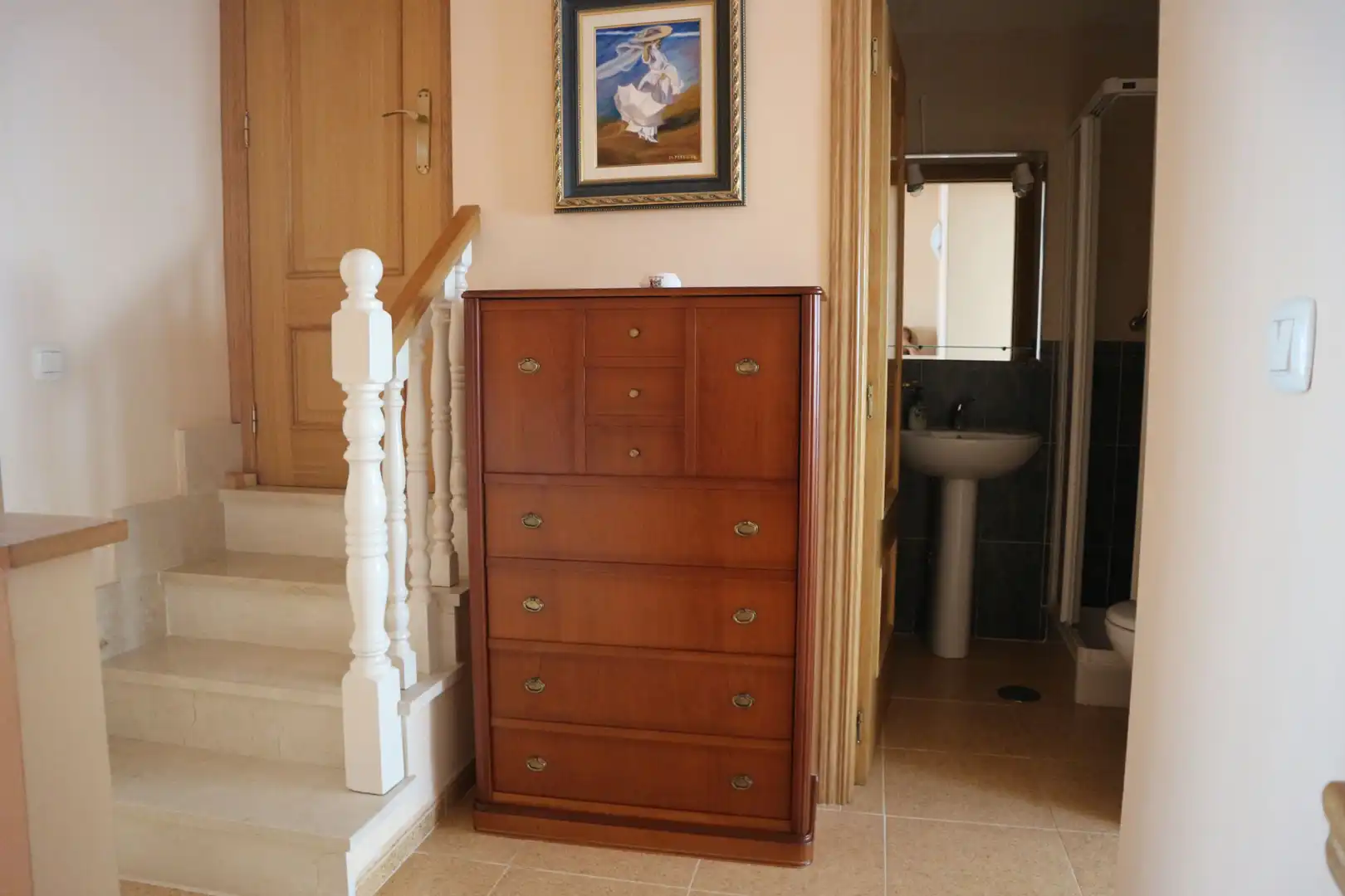 Habitación de Casa adosada en venta en La Manga del Mar Menor con Aire acondicionado, Calefacción y Terraza