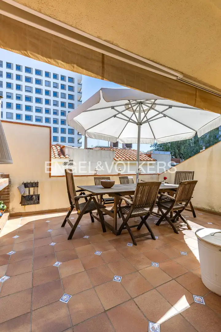 Terrace of Attic for sale in Sabadell  with Air Conditioner, Heating and Parquet flooring