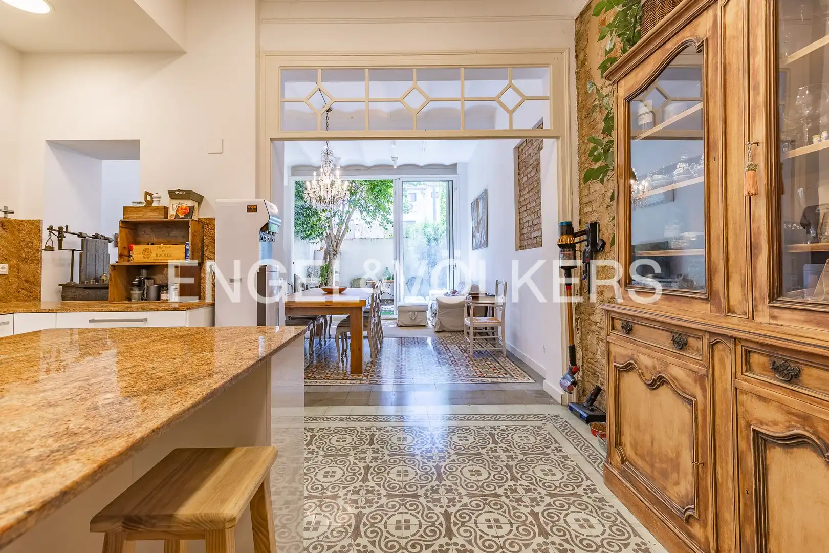 Cocina de Casa o chalet en venta en Terrassa con Aire acondicionado, Calefacción y Jardín privado