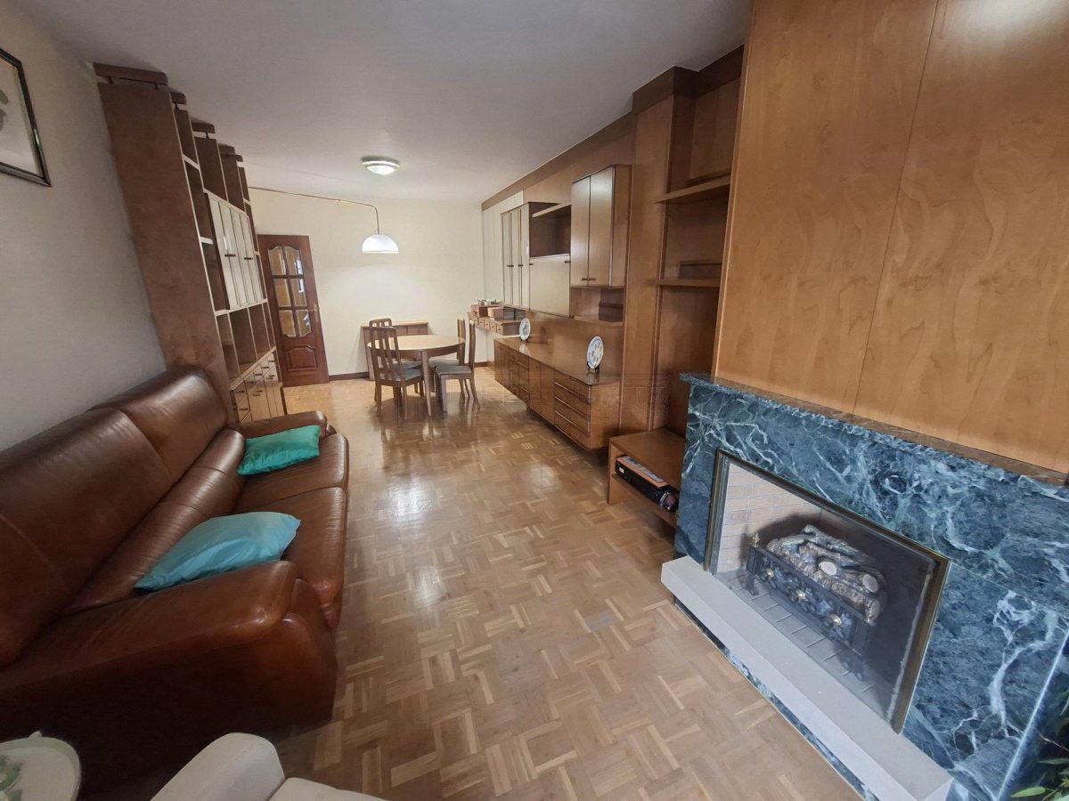 Sala de estar de Piso en venta en Vitoria - Gasteiz con Calefacción, Parquet y Terraza
