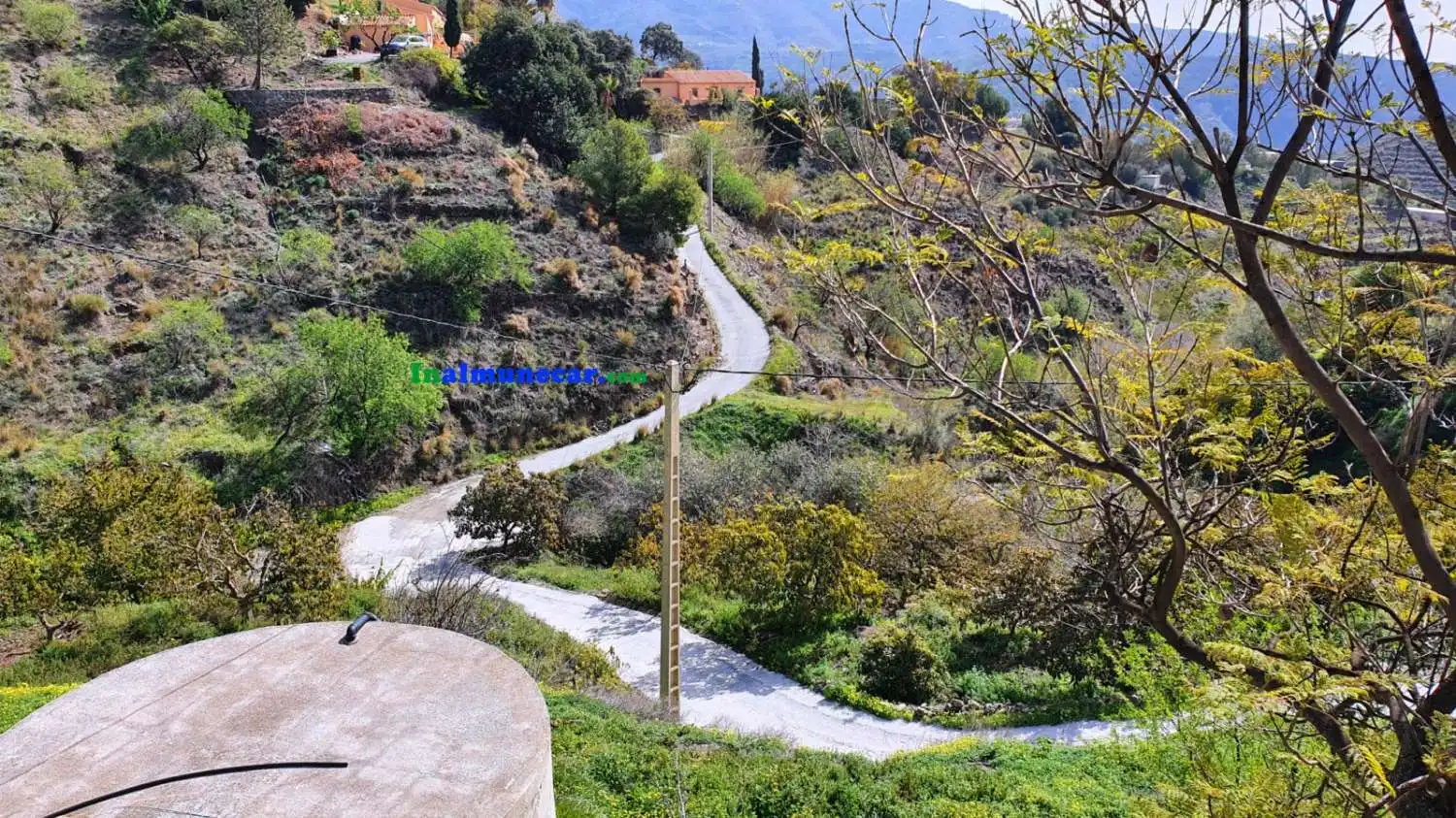 Vista exterior de Finca rústica en venta en Almuñécar con Terraza, Trastero y Piscina