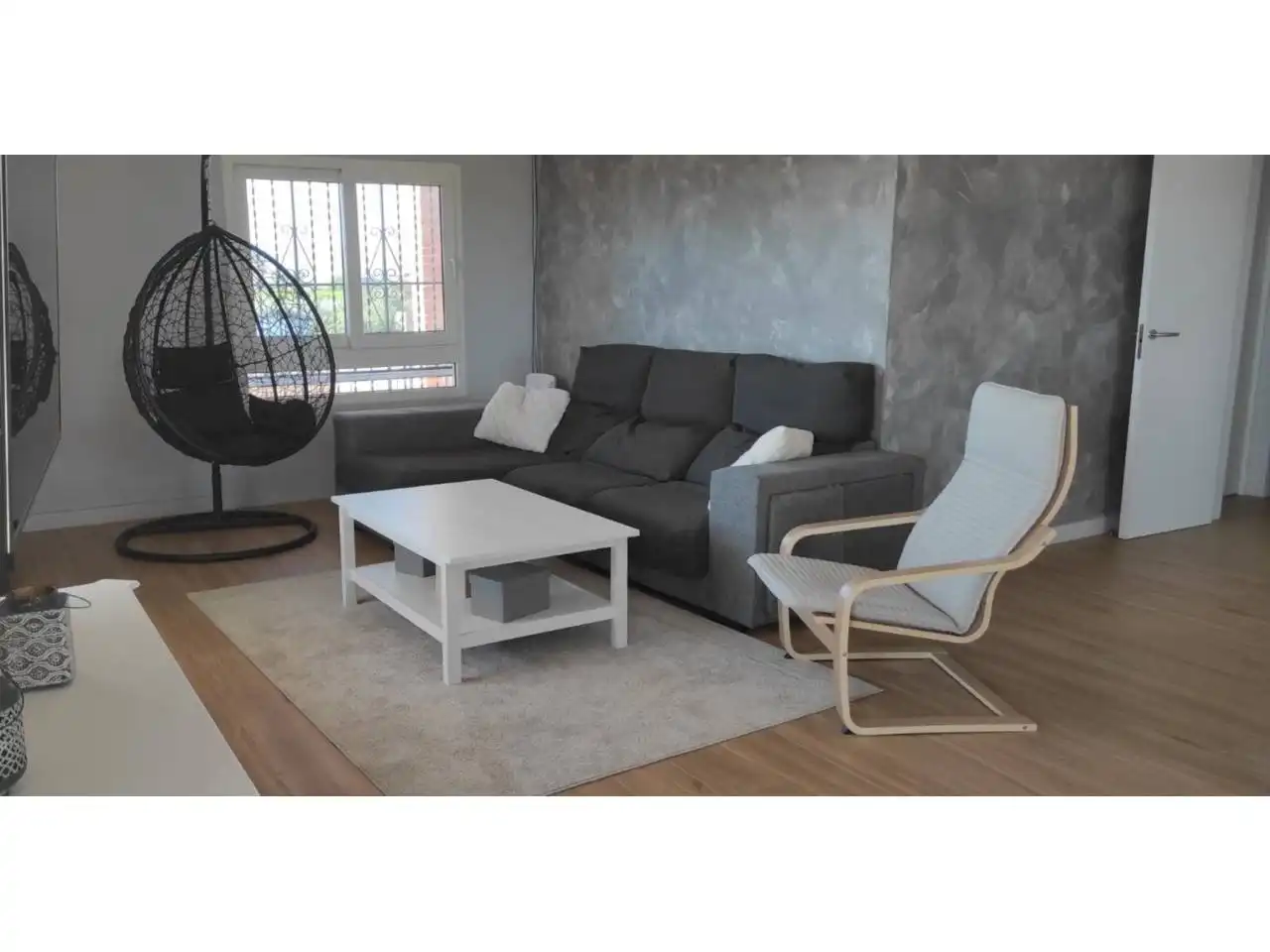 Sala de estar de Casa o chalet en venta en Castellón de la Plana / Castelló de la Plana con Aire acondicionado, Jardín privado y Terraza