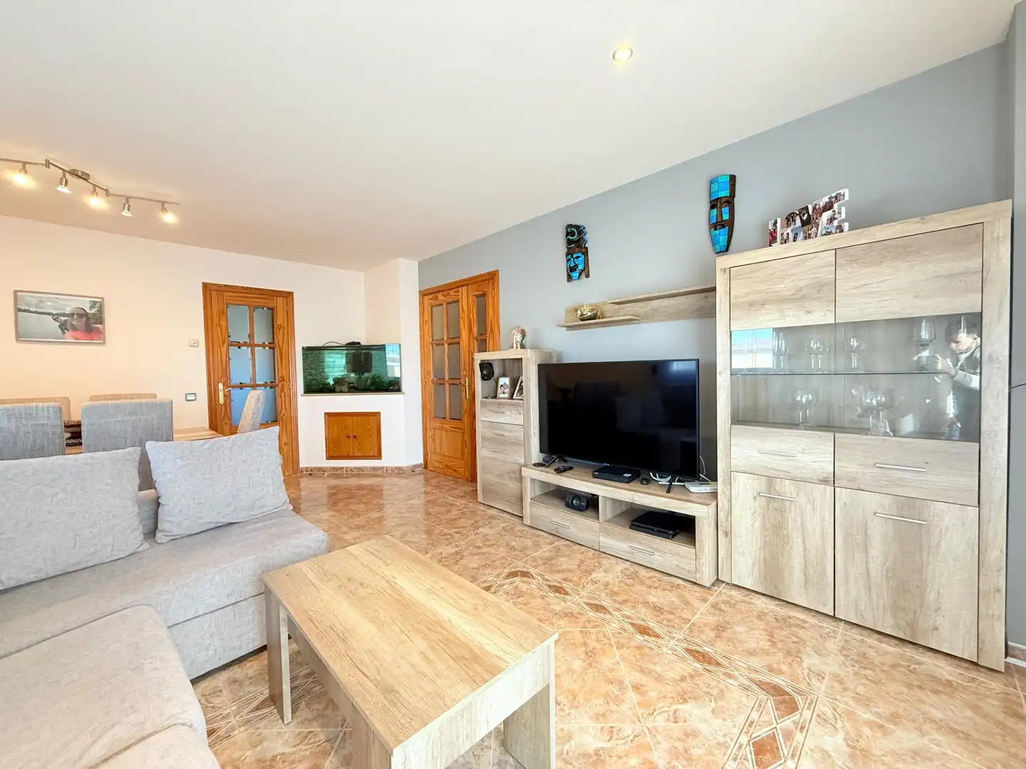 Sala de estar de Casa o chalet en venta en Sant Jaume d'Enveja con Aire acondicionado, Calefacción y Terraza