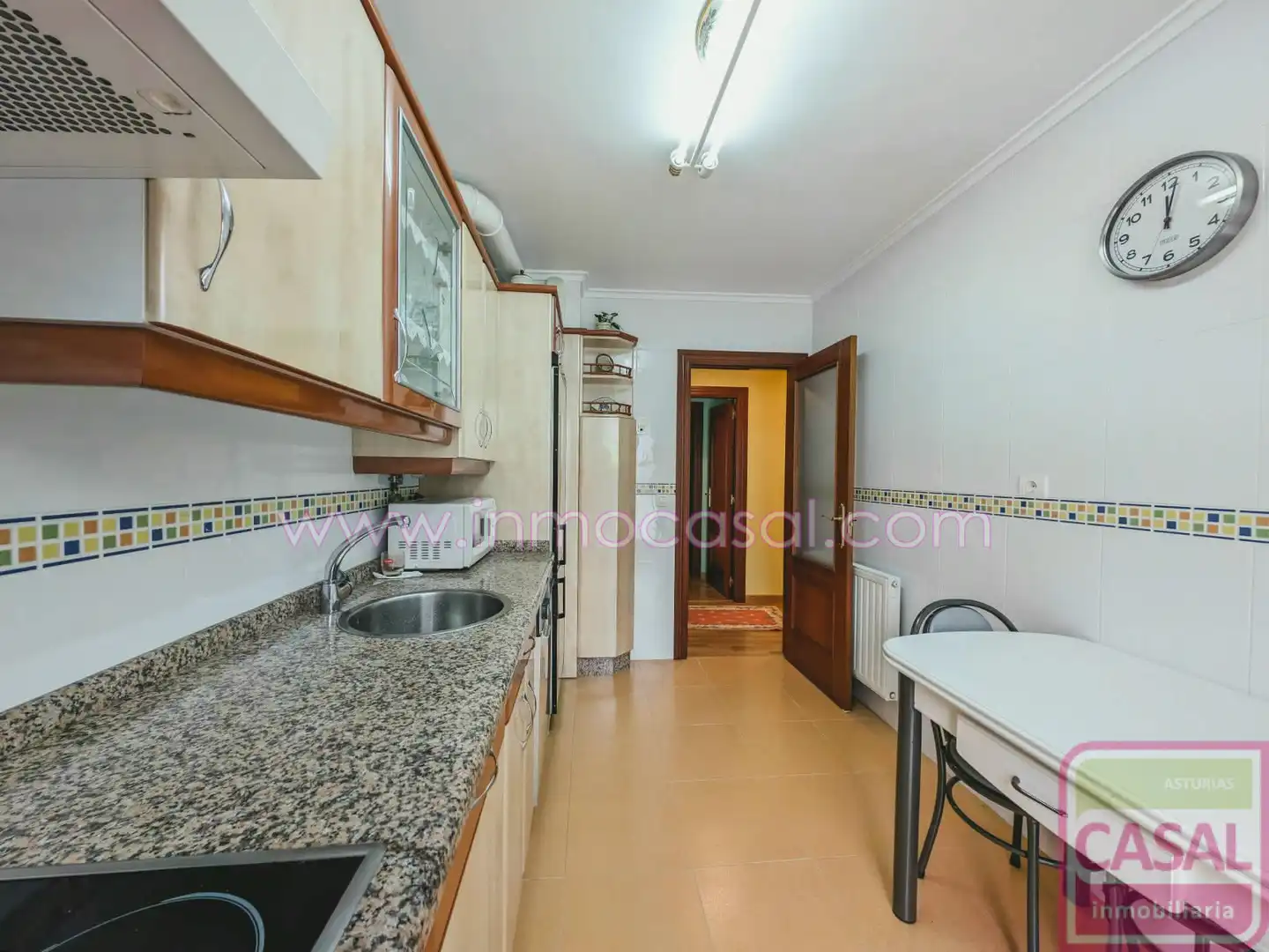 Kitchen of Flat for sale in Aller  with Heating, Storage room and Furnished