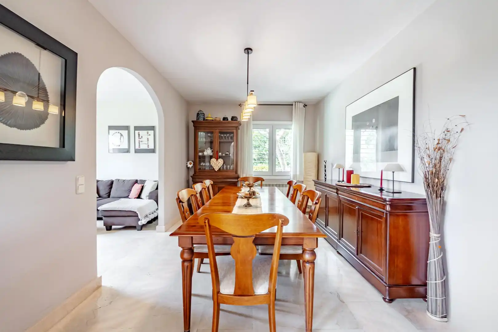 Comedor de Casa o chalet en venta en Las Rozas de Madrid con Aire acondicionado, Calefacción y Jardín privado