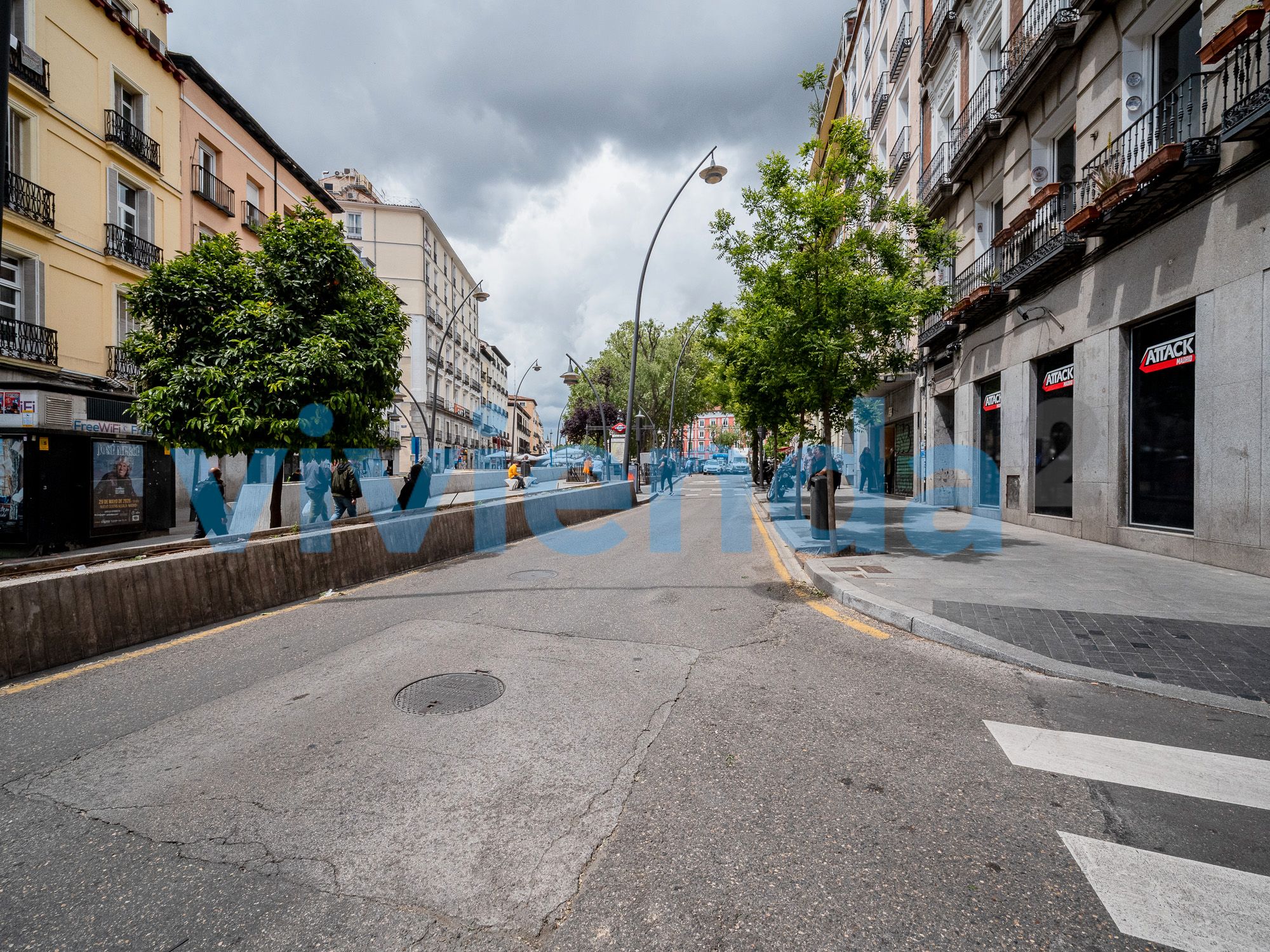 Vista exterior de Pis en venda en  Madrid Capital amb Calefacció i Moblat