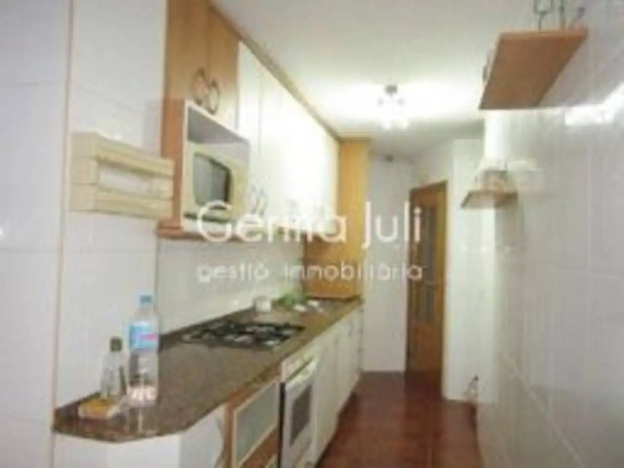 Kitchen of Flat for rent in Badalona  with Heating and Balcony