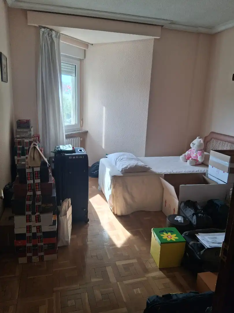 Schlafzimmer von Wohnung zum Verkauf in Madrid mit Heizung, Parkett und Ofen
