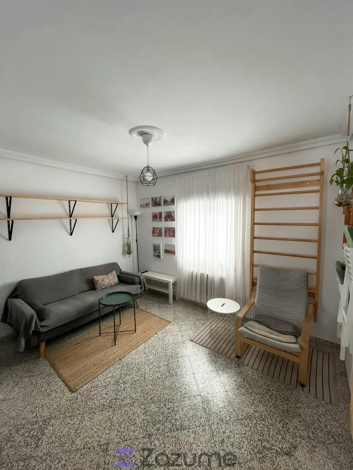 Living room of Flat to rent in  Sevilla Capital  with Air Conditioner, Heating and Furnished