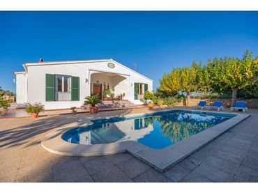 Villa con piscina in vendita a Sant Lluís - S'Ullestrar - Torret