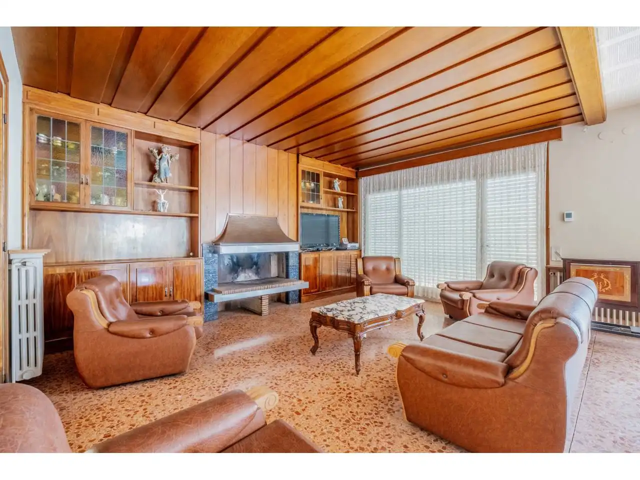 Wohnzimmer von Haus oder Chalet zum Verkauf in Matadepera mit Heizung, Privatgarten und Terrasse