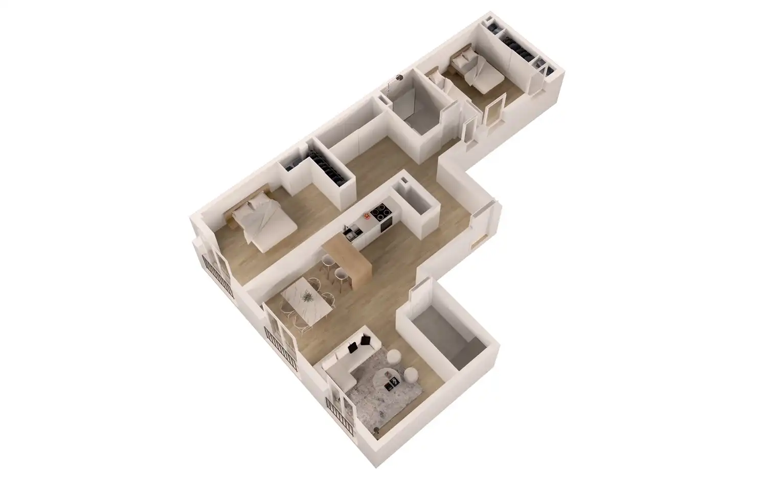 Apartamento en venta en Pasaje Venegas, 4, Suárez