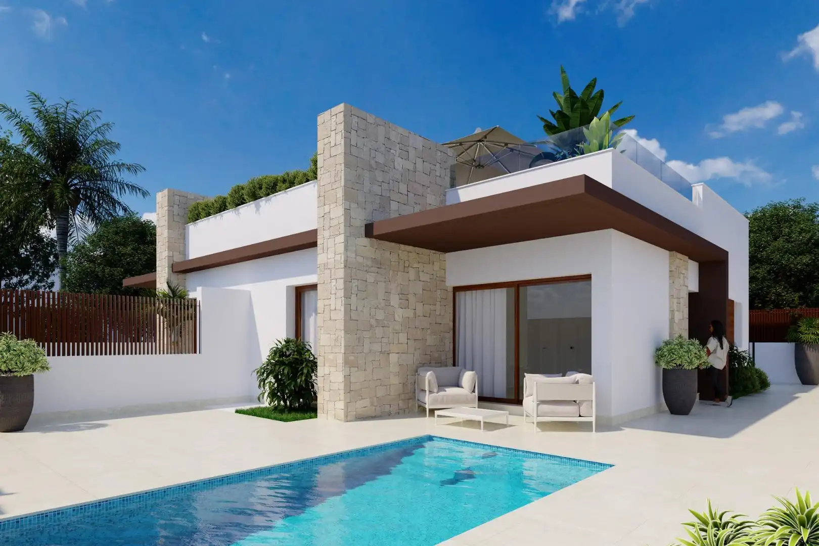 Casa pareada con piscina en venta en Desamparados - Hurchillo - Torremendo, imagen 65