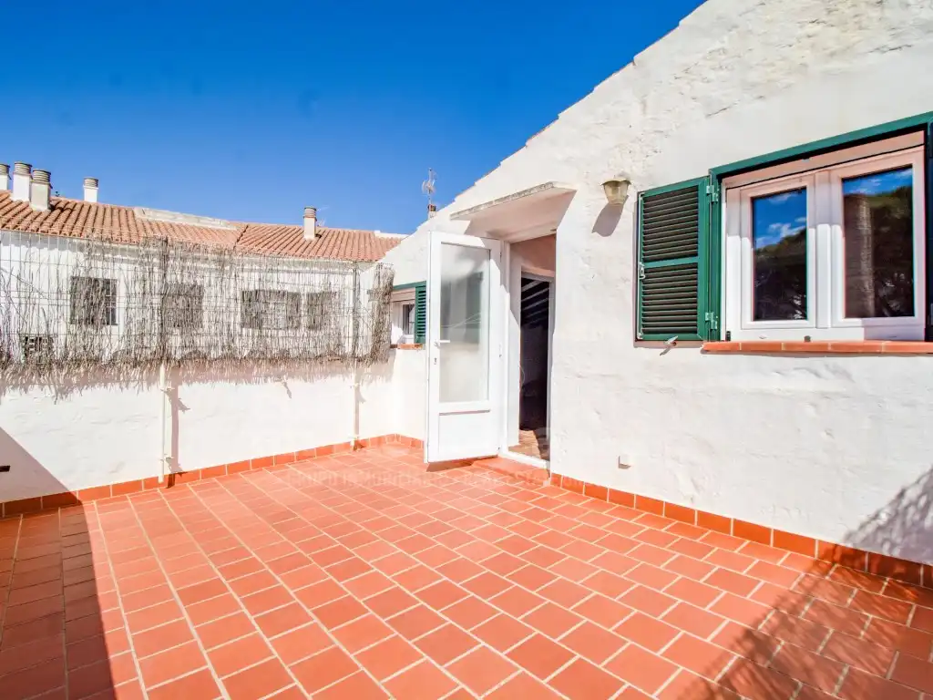 Terrasse von Haus oder Chalet zum Verkauf in Sant Lluís mit Terrasse