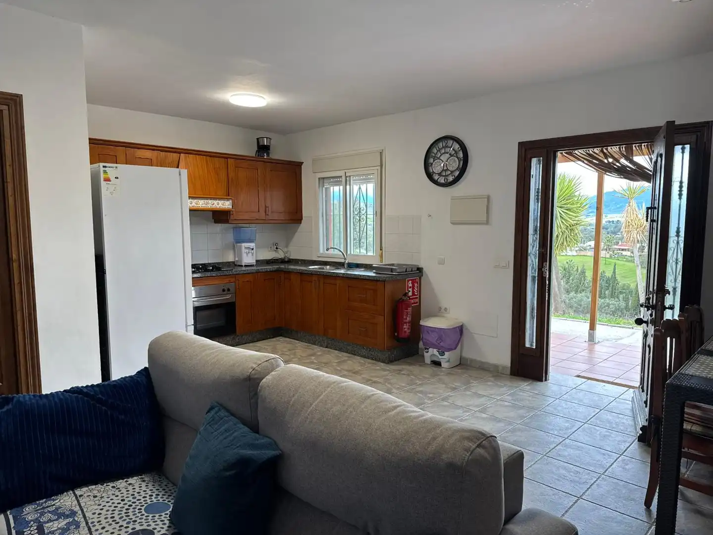 Küche von Haus oder Chalet zum Verkauf in Coín mit Klimaanlage, Privatgarten und Terrasse
