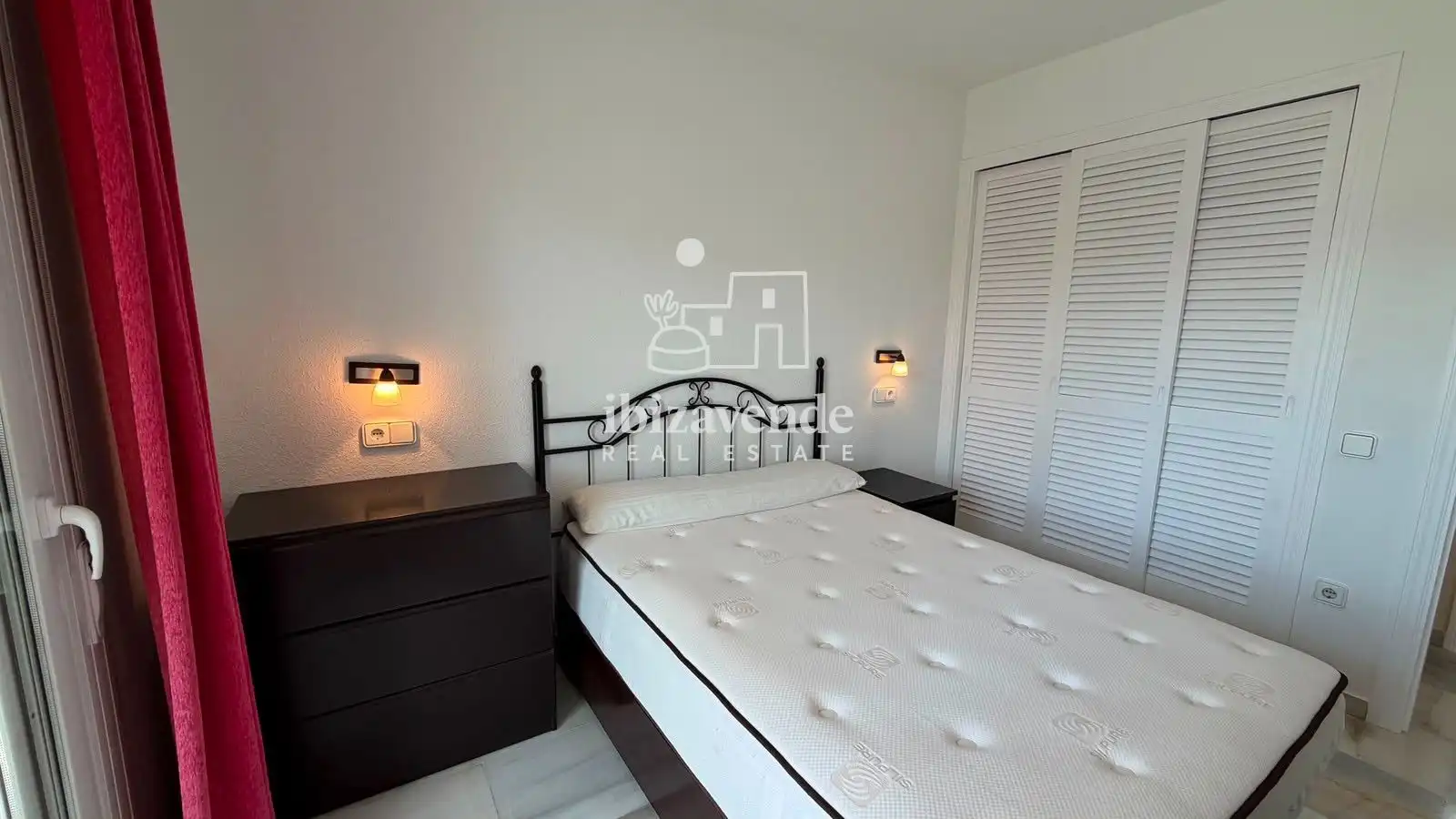 Bedroom of Flat for sale in Eivissa  with Air Conditioner, Swimming Pool and Furnished