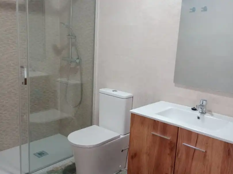 Baño de Casa o chalet de alquiler en Nerja con Aire acondicionado, Terraza y Amueblado