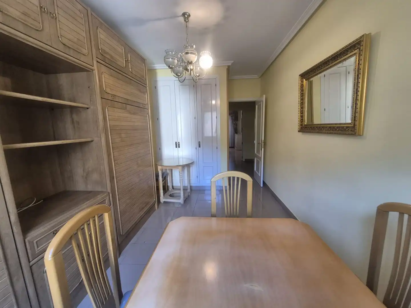 Dining room of Flat for rent in Ávila  with Heating and Furnished