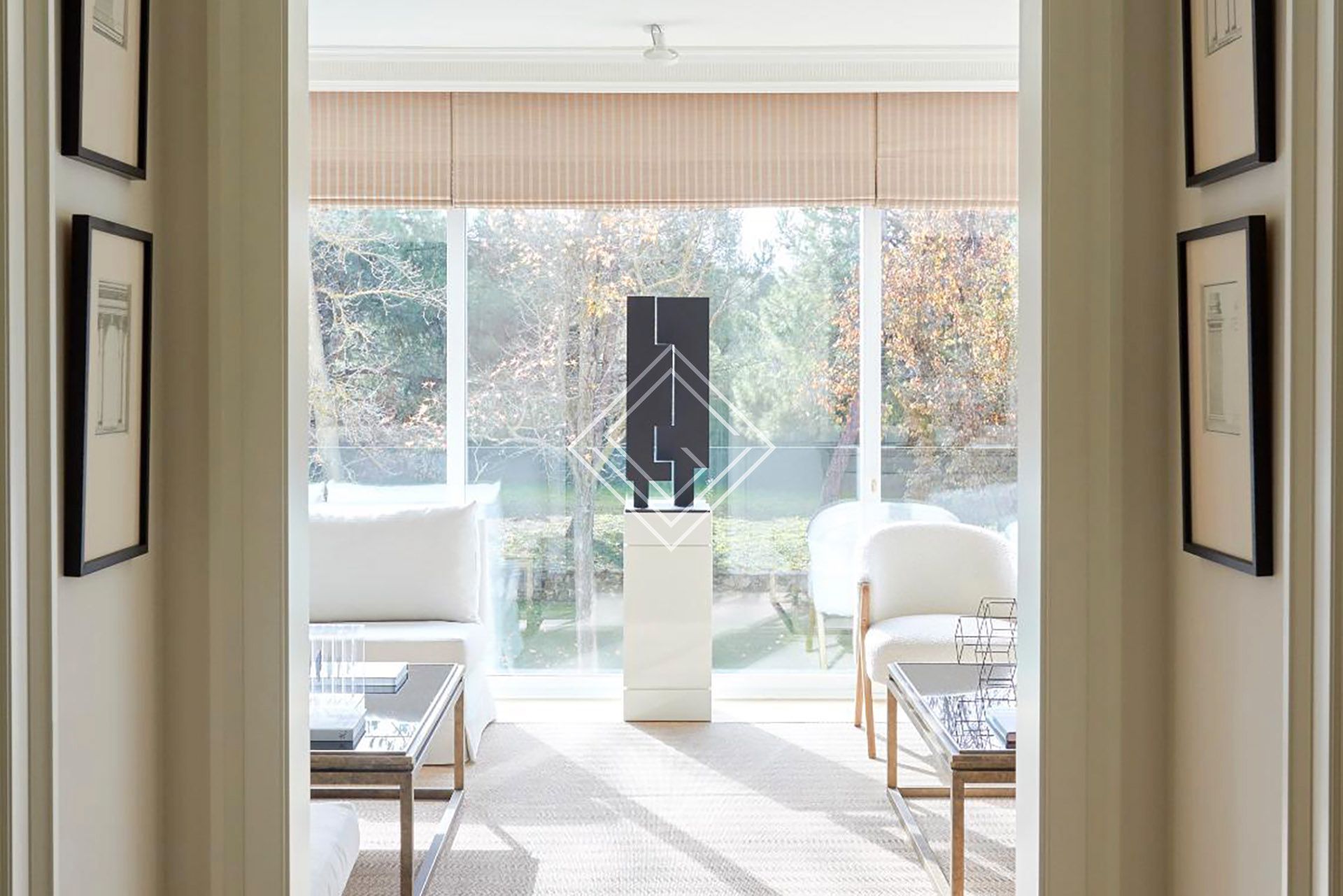Living room of Flat for sale in  Madrid Capital  with Air Conditioner, Heating and Terrace