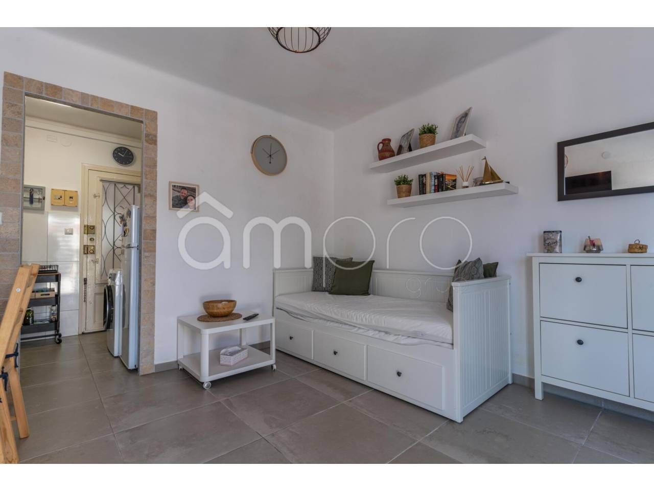 Sala de estar de Piso en venta en Torredembarra con Terraza, Amueblado y Balcón