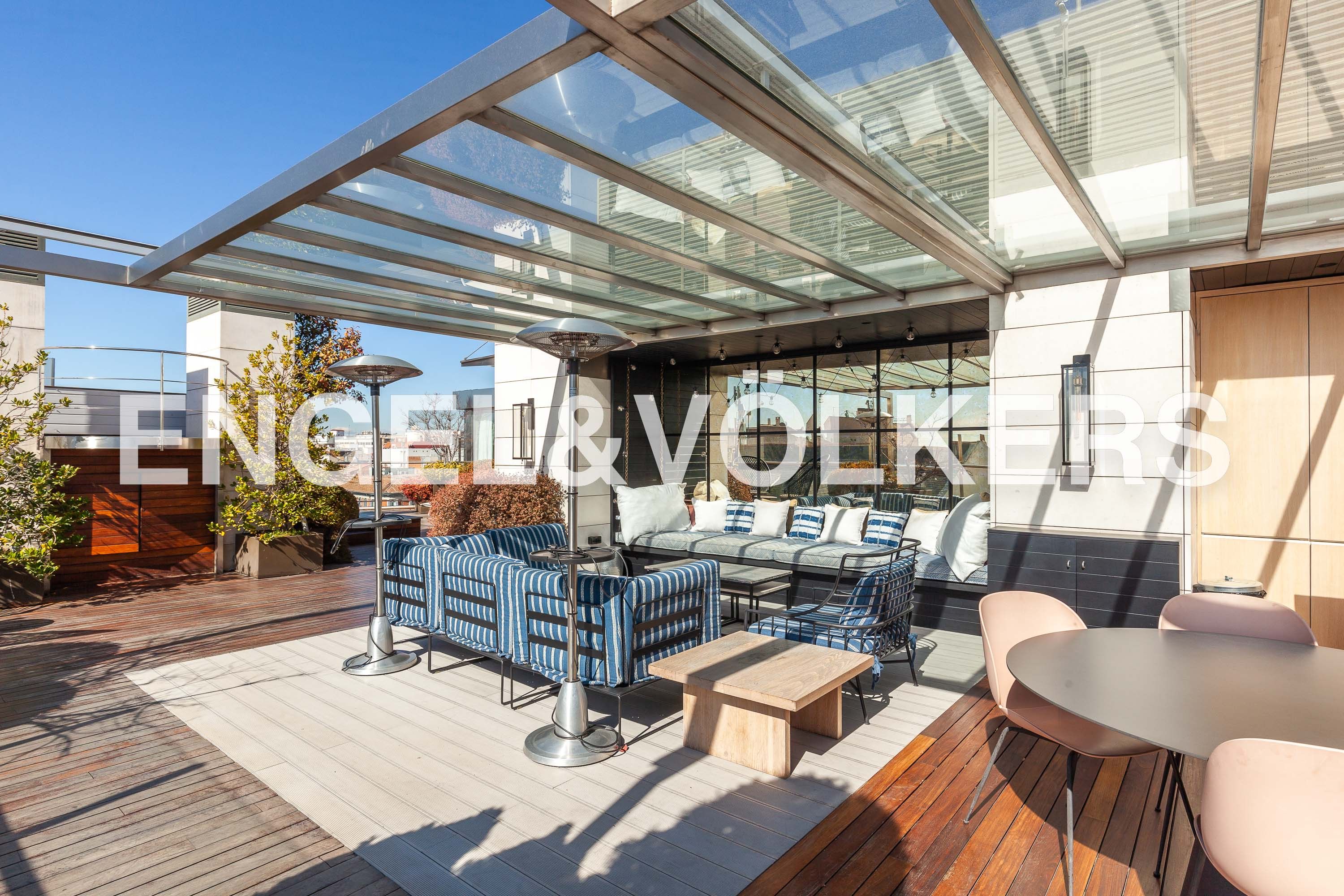Terrace of Attic for sale in  Madrid Capital  with Air Conditioner, Heating and Terrace