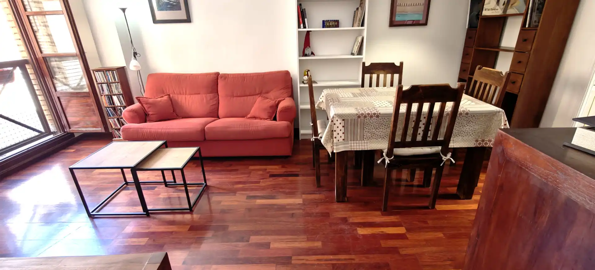 Sala de estar de Apartamento en venta en Zaragoza con Aire acondicionado, Calefacción y Parquet