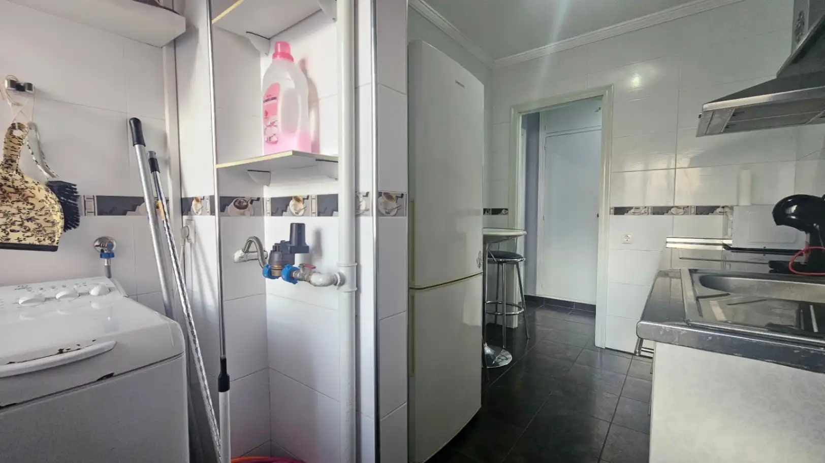 Cuina de Apartament en venda en Alicante / Alacant amb Aire condicionat, Calefacció i Terrassa
