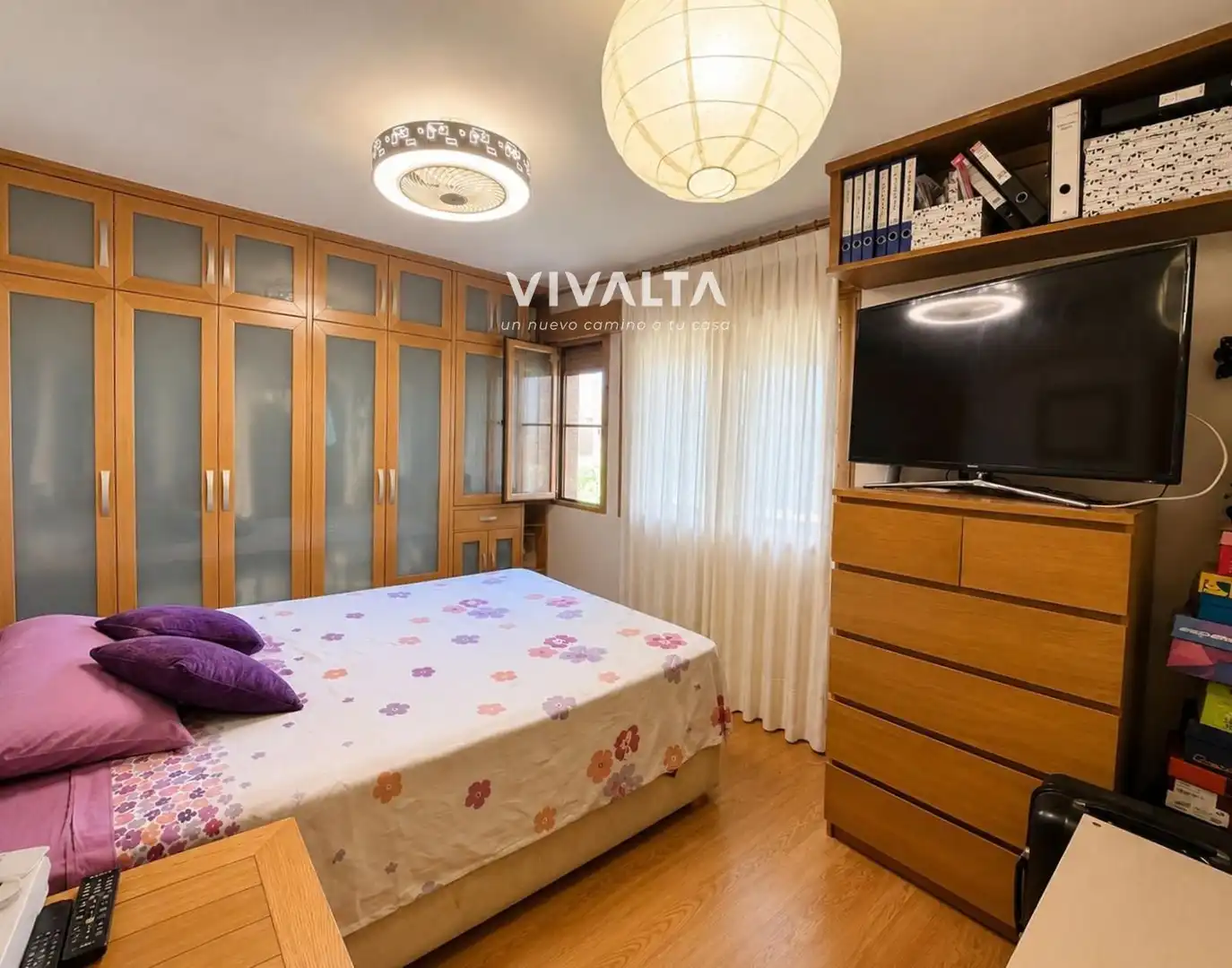 Bedroom of Flat for sale in Madrid  with Air Conditioner, Heating and Swimming Pool
