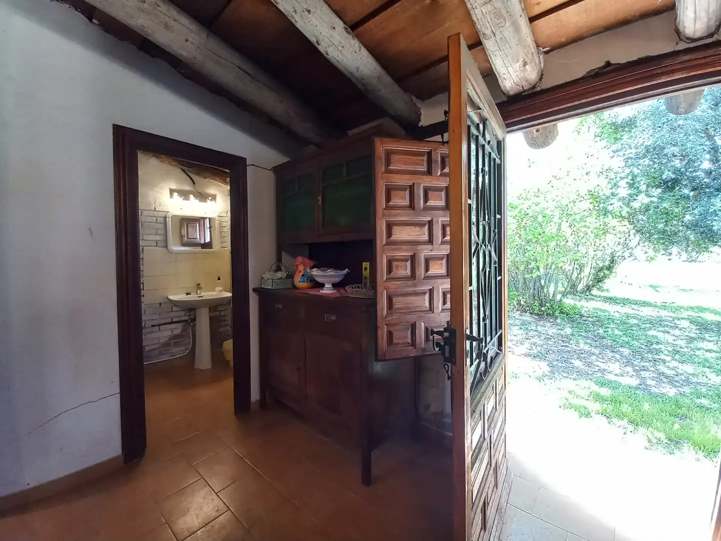Cocina de Finca rústica en venta en Cayuela con Jardín privado