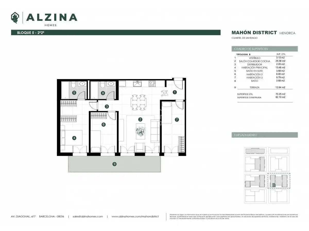 Apartament amb piscina en venda a Maó ciutat, imagen 16