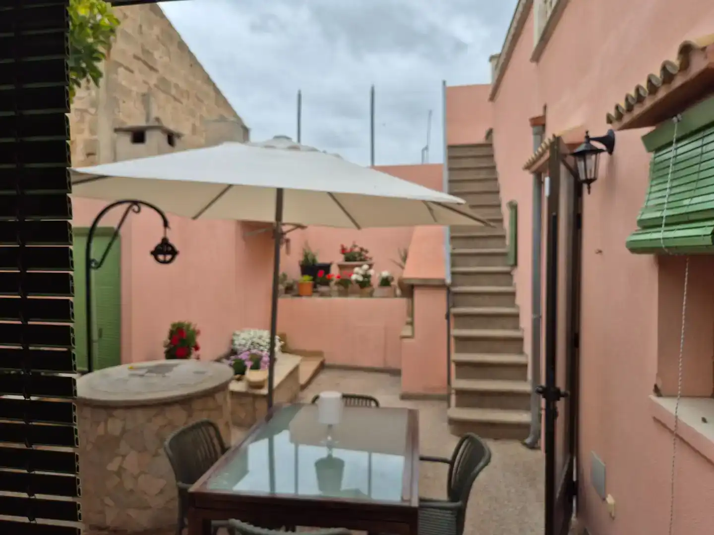 Terrassa de Casa adosada de lloguer en Ariany amb Aire condicionat, Jardí privat i Traster