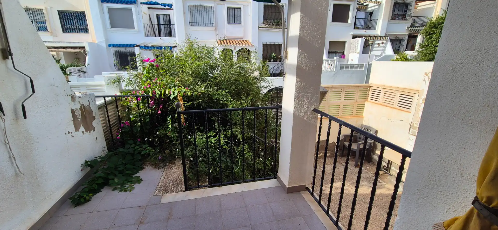 Terraza de Casa adosada en venta en Roquetas de Mar con Aire acondicionado, Terraza y Piscina