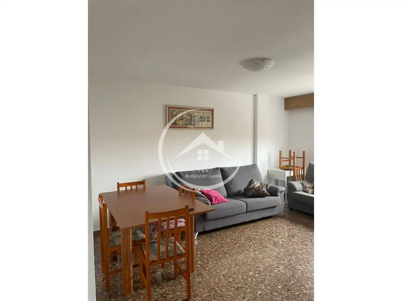 Living room of Flat for rent in Burjassot  with Furnished and Balcony